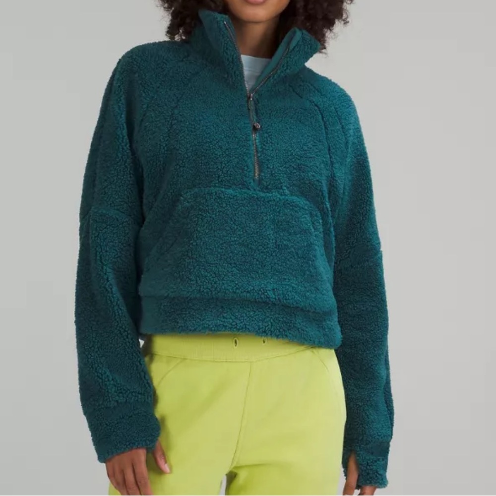 Scuba Oversized Fleece Funnel Neck